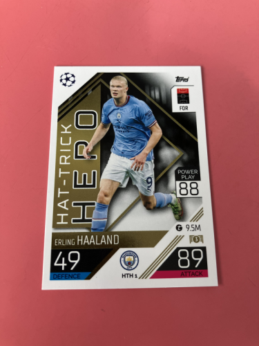 Produkt: Haaland Match Attax 2022-23 Hat Trick Hero
